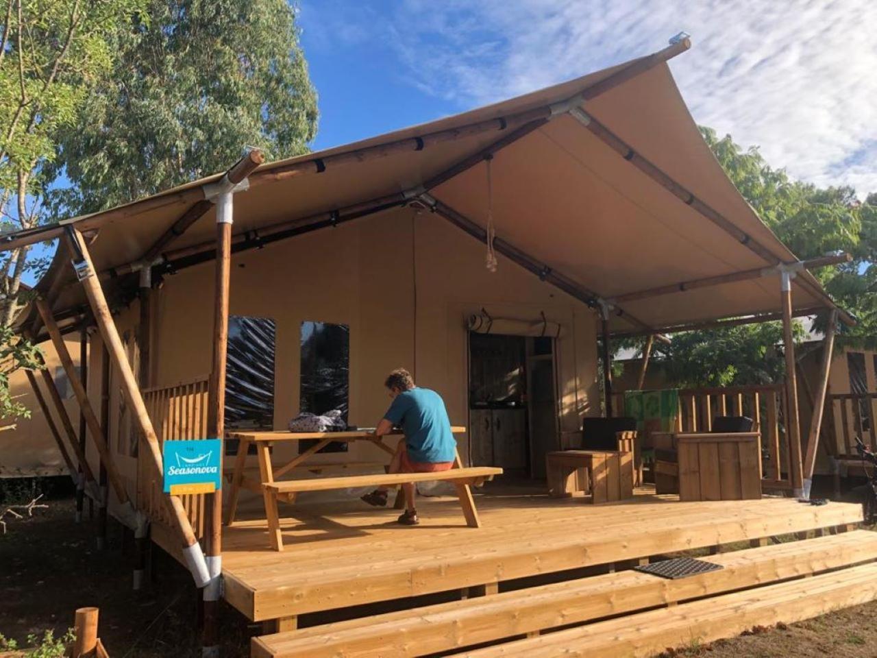 Camping Les Vosges Du Nord Oberbronn Exteriér fotografie